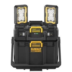 DeWalt DWST08061-1 / Aku nastavitelné pracovní světlo s úložným prostorem TOUGHSYSTEM 2.0 / 18V 5V / Bez Aku (DWST08061-1)