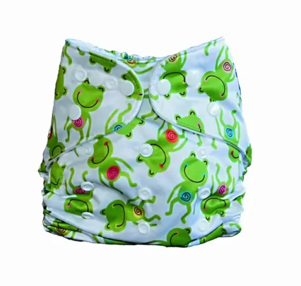 GaGa's Látková plena AIO Žabky (8594197440630)