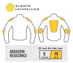 Mikina na motorku Trilobite Binder black men - XL / černá