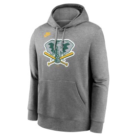 Nike Pánská mikina Oakland Athletics MLB 1982 Cooperstown Club Hoodie Velikost: S
