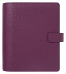 Kroužkový diář FILOFAX Camden, A5, plum, modulární