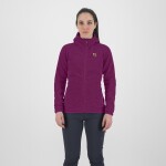 Dámská mikina KARPOS W Rocchetta H. Fl, Boysenberry velikost: S