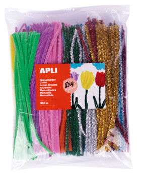 APLI modelovací drátky, Jumbo pack, 30 cm, mix barev
