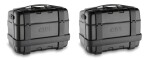 Trk46Bpack2 sada 2 kufrů Givi Trk 46B Trekker černý s hliníkovým černým víkem (Monokey) se stejným