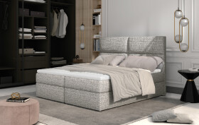 Boxspring Amber Rozměr: 180 x 200 cm, látka: Berlin 01