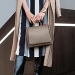 Toaletní taštička Reisenthel Toiletbag XL Herringbone mokka