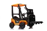 Mamido Dětský elektrický vysokozdvižný vozík JCB žlutý