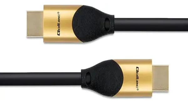 HDMI 2.1 kabel zlacený 1 m / Kabel HDMI / Ultra High Speed / 8K 60Hz / 48 Gbit/s / 30AWG (50354)