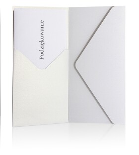 Obálky DL Pearl SP/kapsa bílá 220g, 5ks, Galeria Papieru