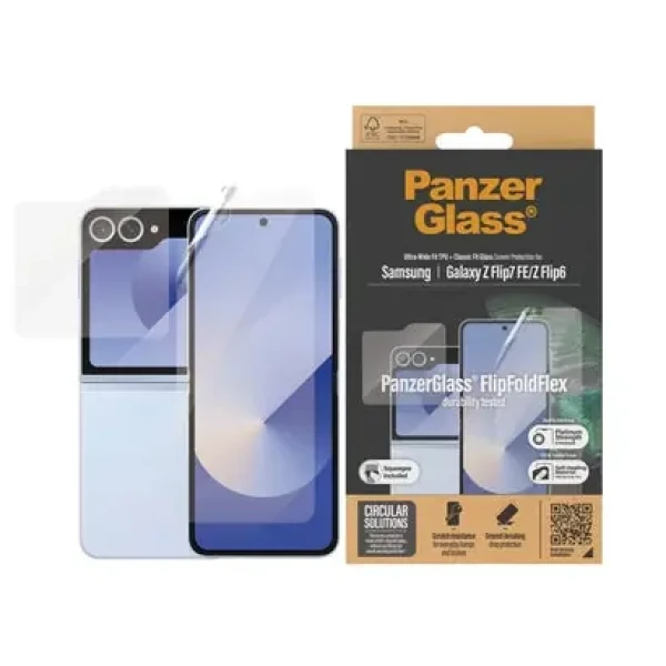 PanzerGlass Ochranná fólie UWF a Tvrzené sklo pro Samsung Galaxy Z Flip6 čirá (7370)