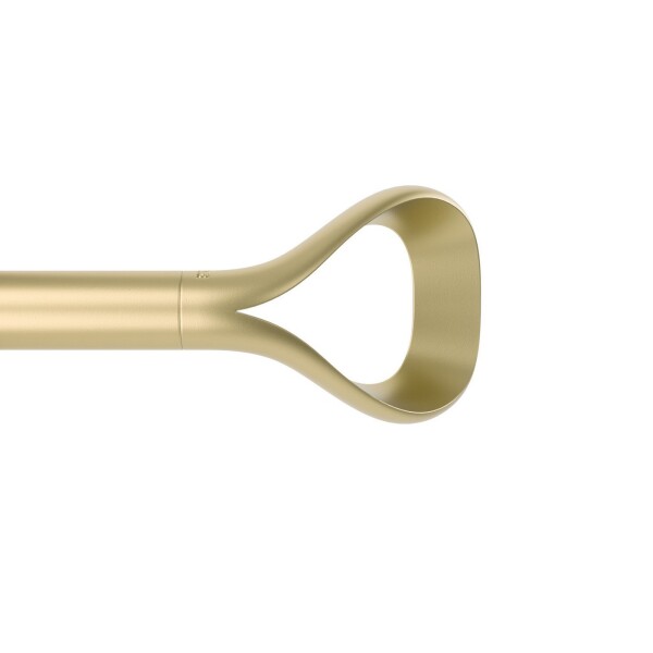 Zlatá roztažitelná garnýž 107-305 cm Umbra LOOP