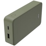 Hama Colour 20 zelená / Powerbanka / 20000 mAh / 1x USB-C / 1x USB-A / 5V / 3A (201716-H)