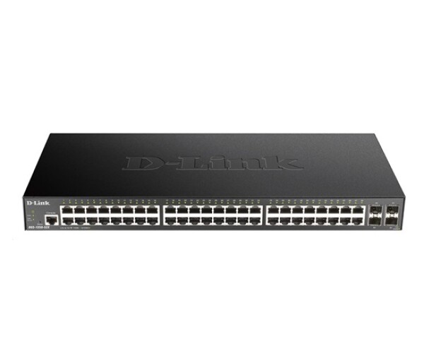 D-Link DGS-1250-52X 52-port Gigabit Smart Switch, 48x GbE, 4x SFP+ EDF_385528