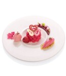 Dortisimo Čokoládová dekorace Srdíčko bílé, růžové a červené (12 ks)