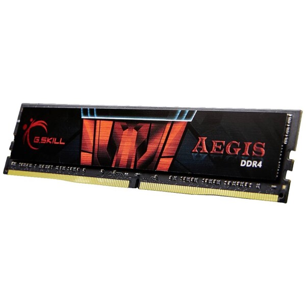 G.Skill Aegis 8GB 2666 MHz černá / DDR4 / CL19-19-19-43 / 1.2V / XMP 2.0 (F4-2666C19S-8GIS)