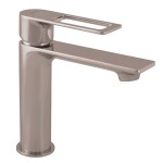 RAV Slezák - NIL - Umyvadlová baterie bez výpusti, Metal Grey - lesklá, 1/2" NL226.5MGL