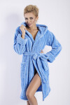 DKaren Housecoat Diana Dark Blue tmavě modrá