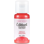 Metalická barva tekutá 15ml Circus Red - Sweet Sticks