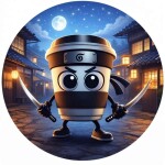 Obrázek Jedlý papír na dort Brainrot Kelímek