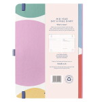 Busy B Denní diář Spot Day a Page A5 2026/27, modrá barva, papír