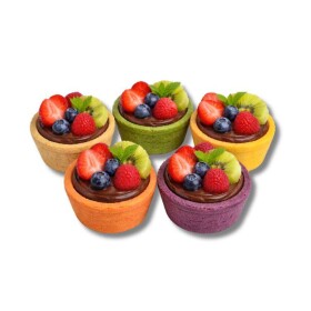 Dortisimo Košíček na tartaletky mix barev 4,4 cm (24 ks)