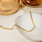 ELENYS Classic Chain 3 mm – pozlacený náramek 18K žluté zlato Délka náramku: 20+6 cm / max. 26 cm