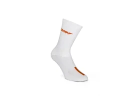 DMT Classic Race ponožky White/Orange vel. S/M (37-41)