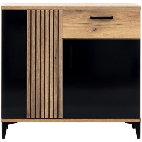 Komoda Aris As02 dub evoke/černá