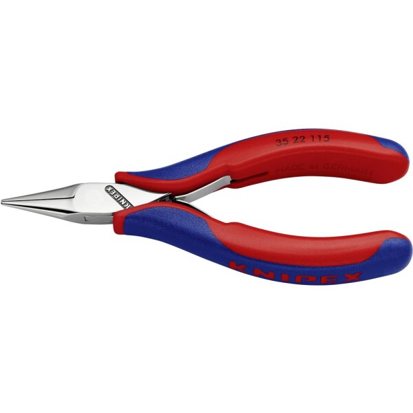 Knipex 35 22 115 SB pro elektroniku a jemnou mechaniku špičaté kleště rovné 115 mm