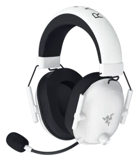 Razer BlackShark V2 HyperSpeed bílá / Bezdrátová herní sluchátka s mikrofonem / 2.4 GHz / 280 g / 70 h