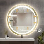 REA - Zrcadlo LED 70cm MMJ HOM-02502