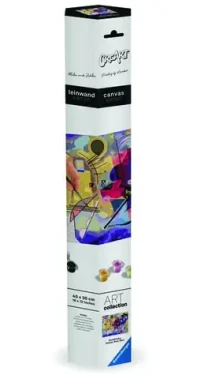 Ravensburger Creart Wassily Kandinsky: Žlutá,červená,modrá