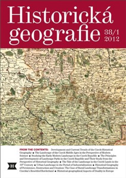 Historická geografie 38/1