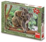 Puzzle Koala s mláďátkem 300 XL dílků - Dino