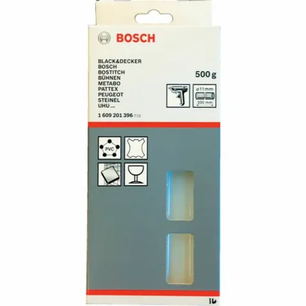 BOSCH 1.609.201.396 tavné tyčky 200mm 500g transparentní