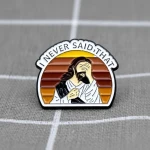 Pinarna.cz Ježíš - I never said that / To jsem nikdy neřekl - s pozadím