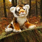 Plyšový tygr 33 cm, ECO-FRIENDLY