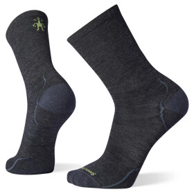 Unisex merino městské ponožky SMARTWOOL Everyday Anchor Line Crew Socks, Charcoal velikost: 34-37 (S)