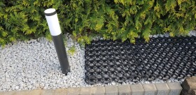Rojaplast Zatravňovací dlaždice EKOGRID - 50x50x4 cm - černá