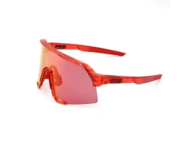 100% S3 sportovní brýle Gloss Translucent Red/Hiper Red Mirror Lens Limitovaná edice Peter Sagan