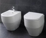 Laufen - Pro Stojící bidet, 530x360 mm, zadní přívod, s 1 otvorem pro baterii, bílá H8329520003021