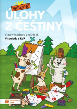 Barevné úlohy z češtiny pro 1. ročník - Hořínková Ivana
