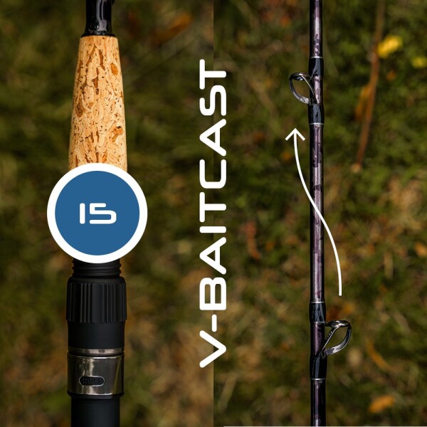 Vagner Prut Magic V-Baitcast 15 1,95m 50-250g,Vagner Prut Magic V-Baitcast 15 1,95m 50-250g