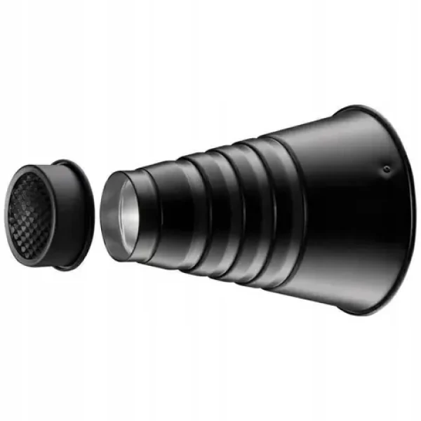 WESTCOTT Snoot + Grid / Studiový snoot s mřížkou / 1 ks (810008712177)