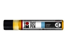 Marabu Dot Pen Tekuté perly matné - žlutá 25 ml