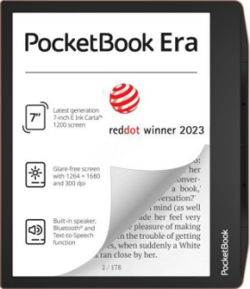 PocketBook 700 Era - Sunset Copper / Čtečka e-knih / 7 / E-ink / 1264×1680 / 16GB / Wi-Fi / USB-C (320786)