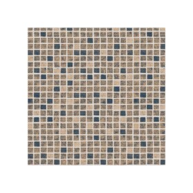 Bazénová folie AVfol Decor Protiskluz - Mozaika Písková; 1,65m šíře, 1,5mm, role 25m