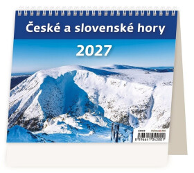 Kalendář stolní 2027 - MiniMax České a slovenské hory