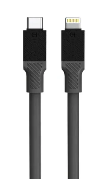 Tactical 57983117400 USB-C/Lightning, 1m, šedý