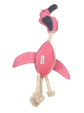 AnimALL Hračka Sup malý kůže s provazy barevný 39 cm (110281)